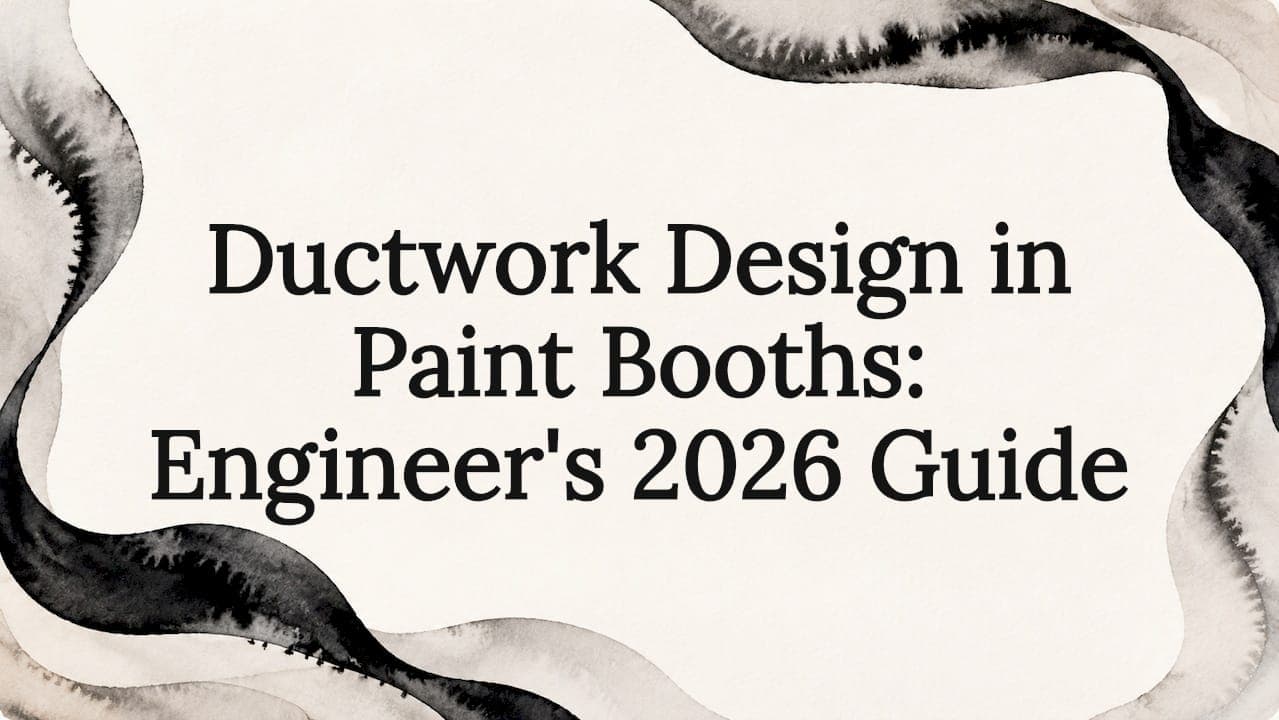 Ductwork Design in Paint Booths: Engineer's 2026 Guide