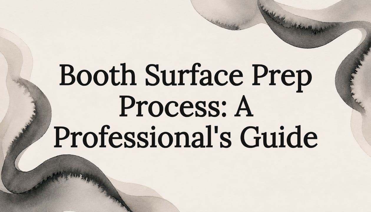 Booth Surface Prep Process: A Professional's Guide
