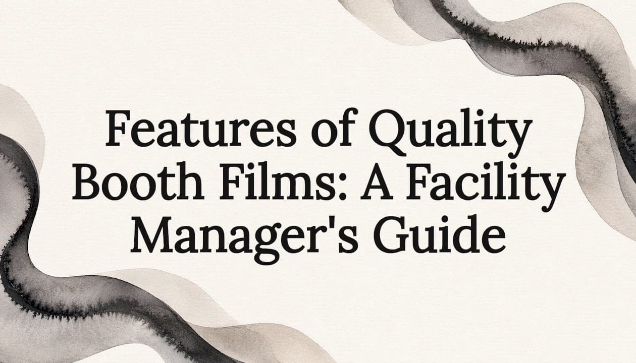 Features of Quality Booth Films: A Facility Manager's Guide