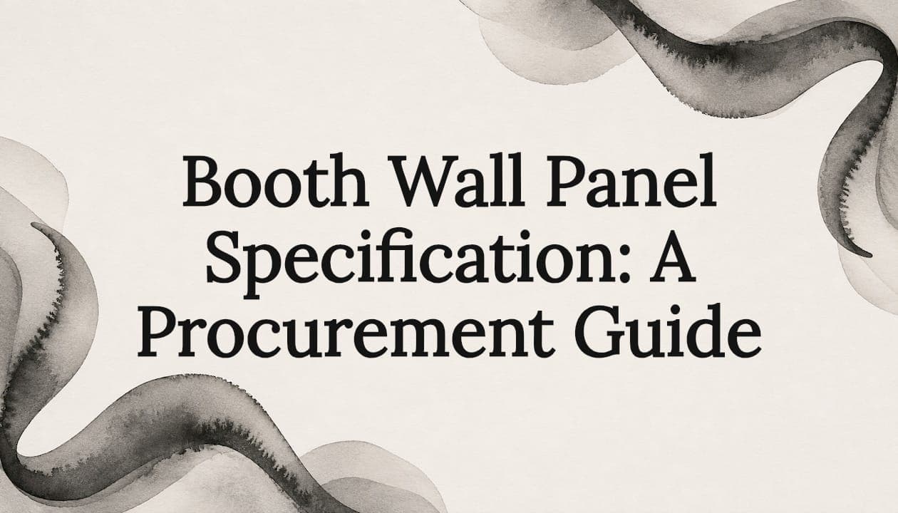 Booth Wall Panel Specification: A Procurement Guide