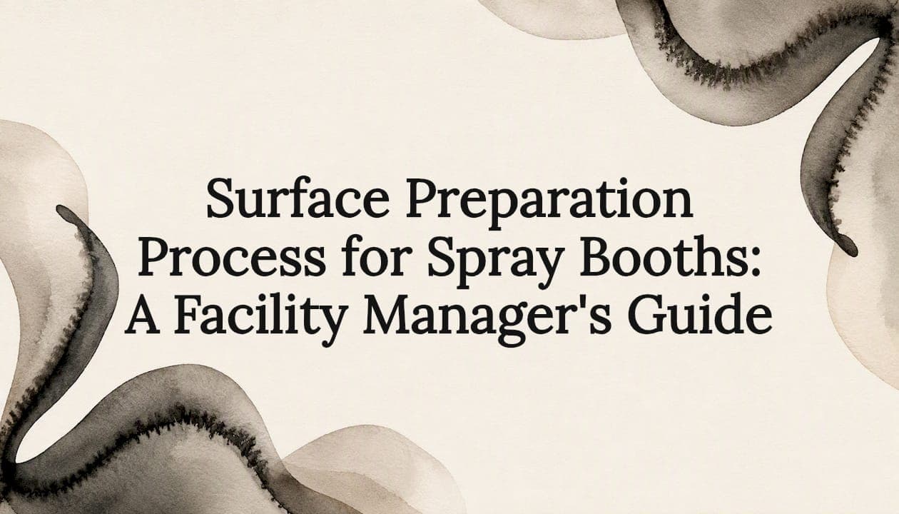 Surface Preparation Process for Spray Booths: A Facility Manager's Guide