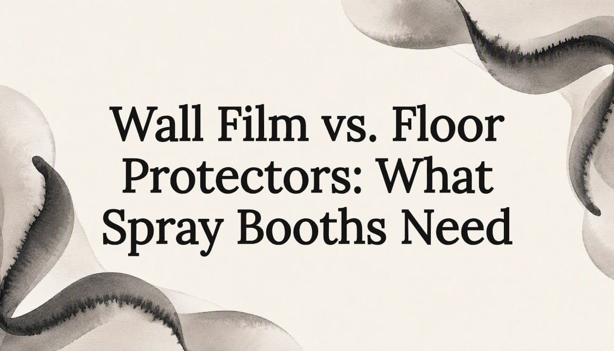 Wall Film vs. Floor Protectors: What Spray Booths Need