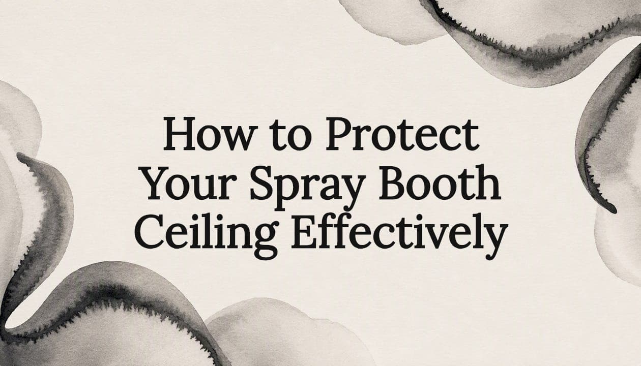 How to Protect Your Spray Booth Ceiling Effectively