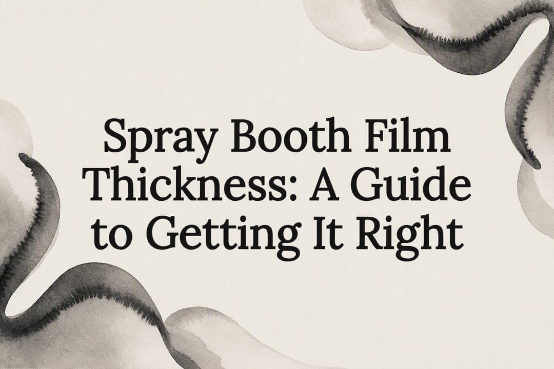 Spray Booth Film Thickness: A Guide to Getting It Right