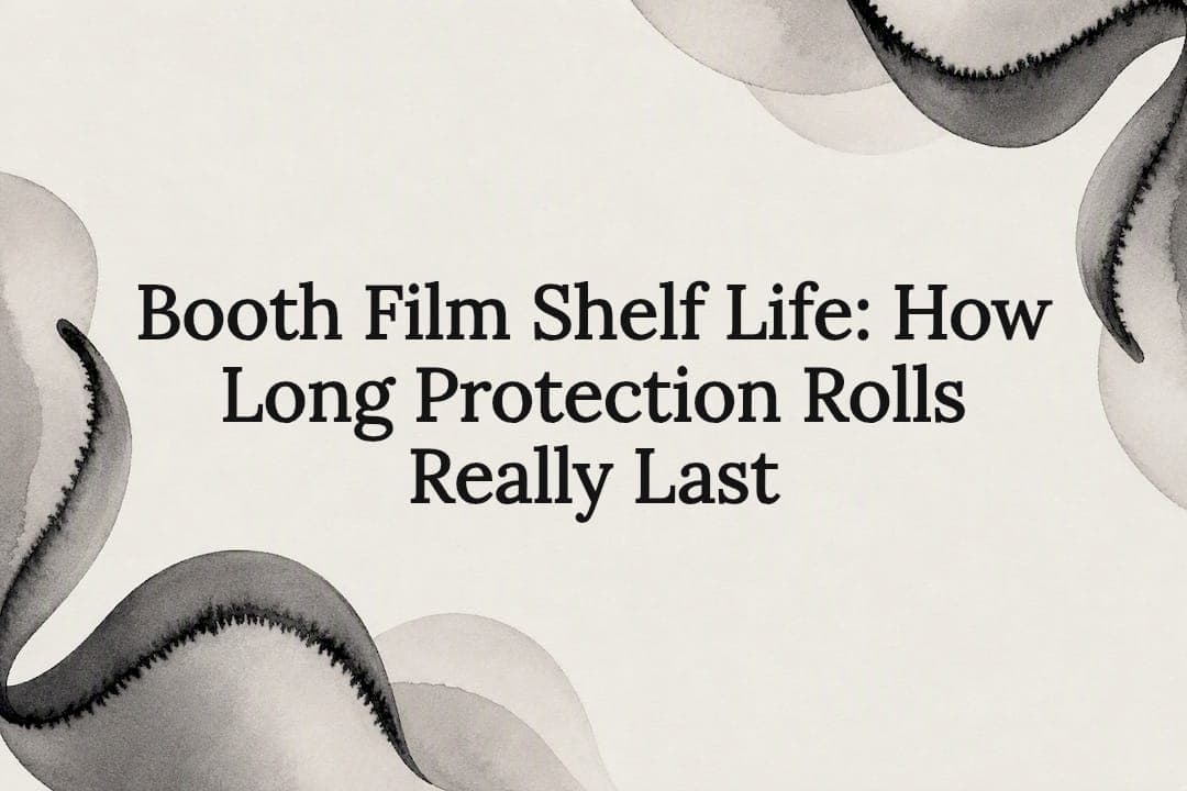 Booth Film Shelf Life: How Long Protection Rolls Really Last