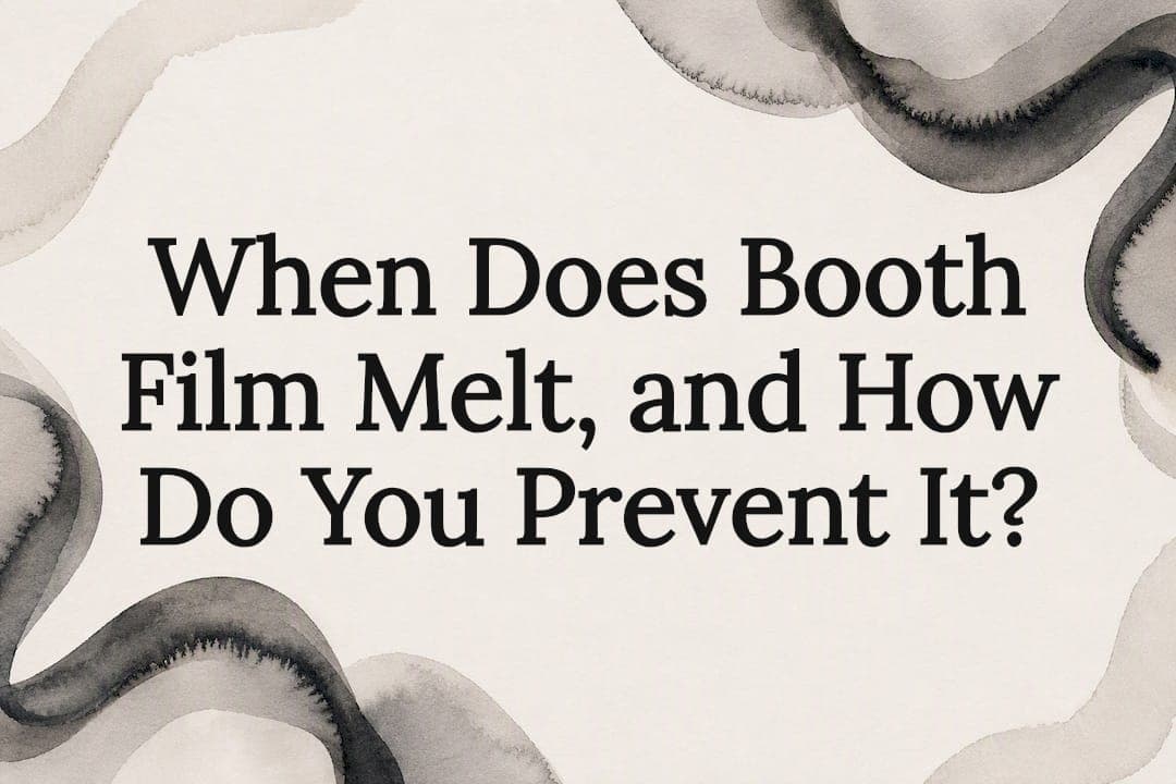 When Does Booth Film Melt, and How Do You Prevent It?