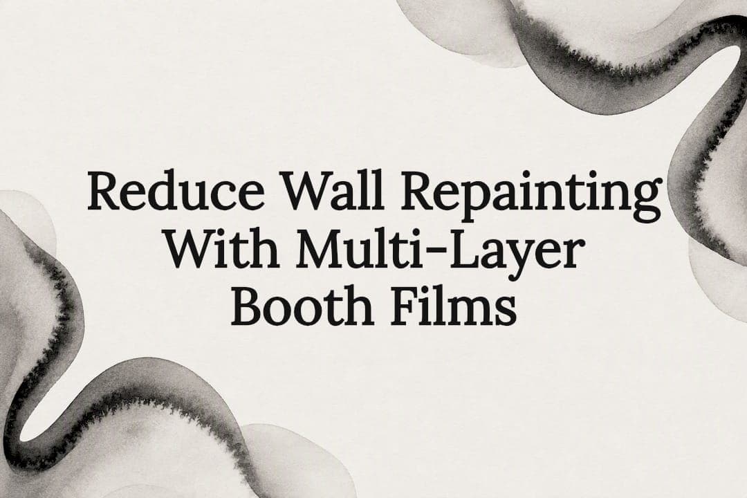 Reduce Wall Repainting With Multi-Layer Booth Films