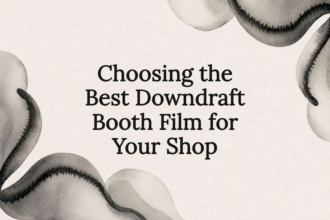 Choosing the Best Downdraft Booth Film for Your Shop